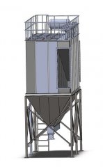石料厂布袋除尘器工作原理